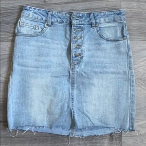 Denim skirt
